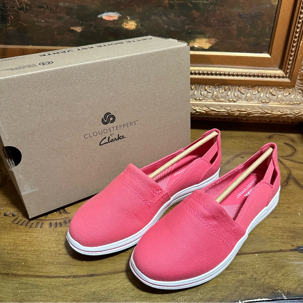 Clarks Breeze Step Fashion Sneakers Pink Stylish And Comfortable Womens Shoes Clarks Breeze Step Fashion Sneakers Pink Stylish And Comfortable Womens Shoes